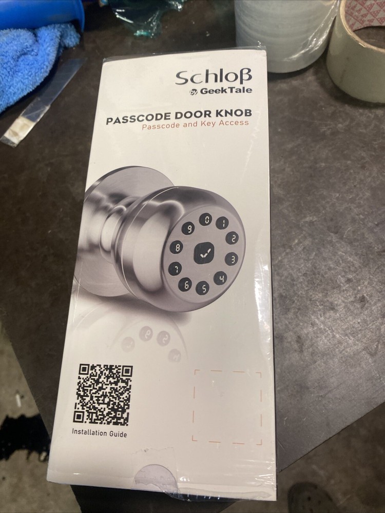SCHLOB PASSCODE DOOR KNOB Geek Tale