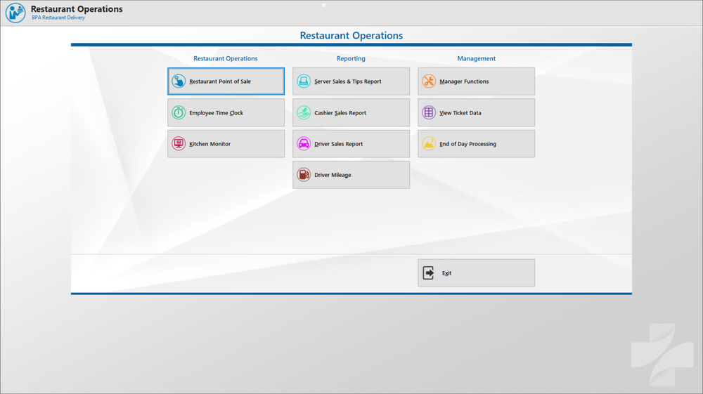BPA All-In-One Restaurant POS System - 2 Stations