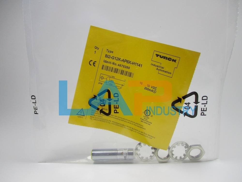 1Pcs New Inductive proximity sensor Bi2-G12K-AP6X-H1141
