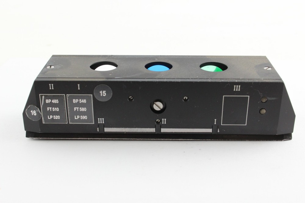 Zeiss Axioskop Axiovert 135 3FL LSM Fluorescence Cube Sider Microscope