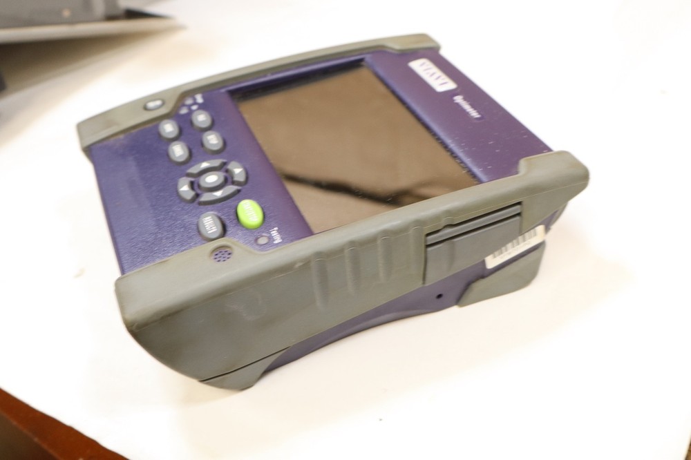 VIAVI Optimeter Optical Fiber Tester EOPT-PONATT with Launch Cable & Case