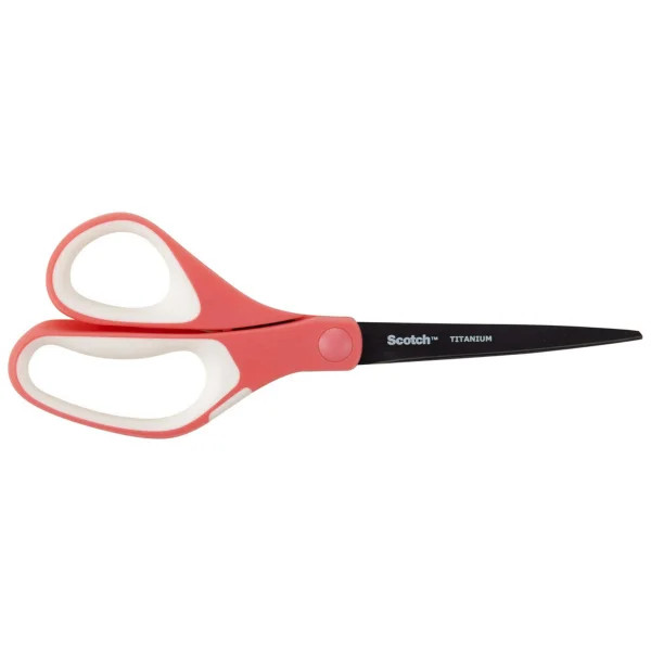 3M Scotch Precision Ultra Edge 8″ Scissors – 3‑count