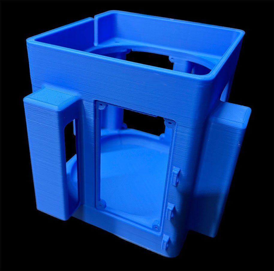Blue 4-Bitaxe Gamma Cooling Tower  - Great for Overclocking (CASE ONLY)