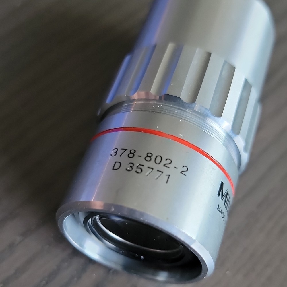 Mitutoyo M Plan Apo 5X Microscope Objective 378-802-2