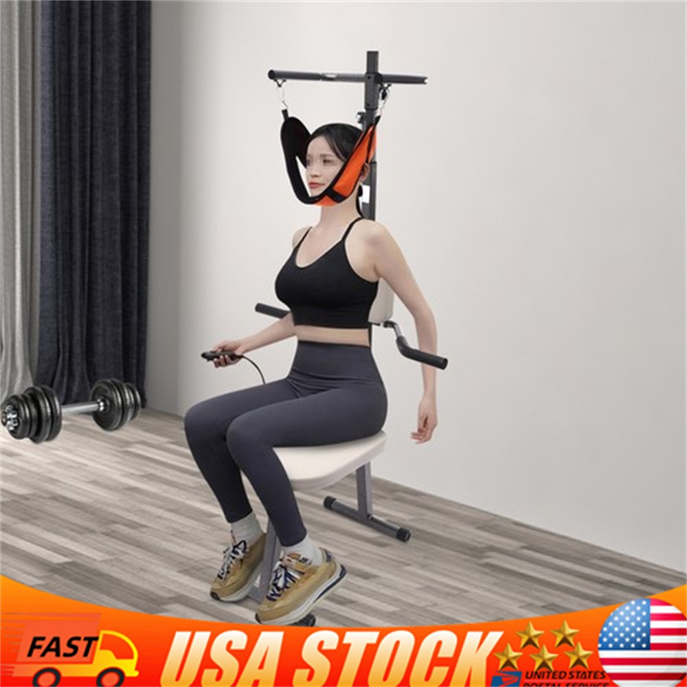 Traction & Stretch Decompression Machine Home & Gym Neck Spine Traction Chair