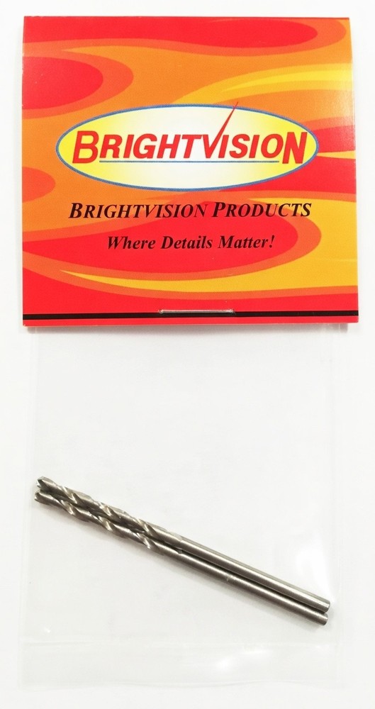 Brightvision Rivet Removal Drill Bit Set For Customs 2-56 Size - Small Bits Only