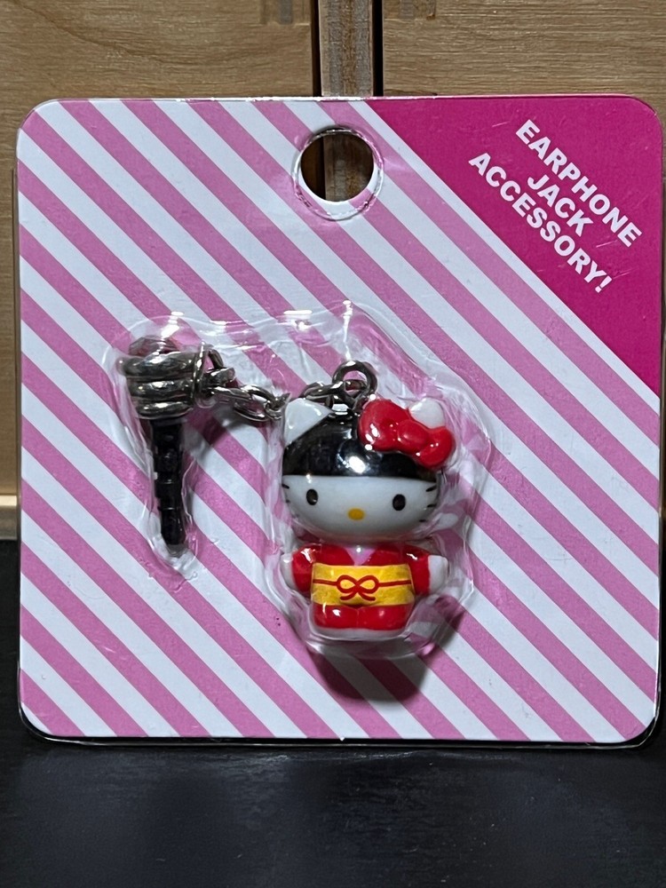 Hello Kitty Earphone Jack Charm Accessory Sanrio