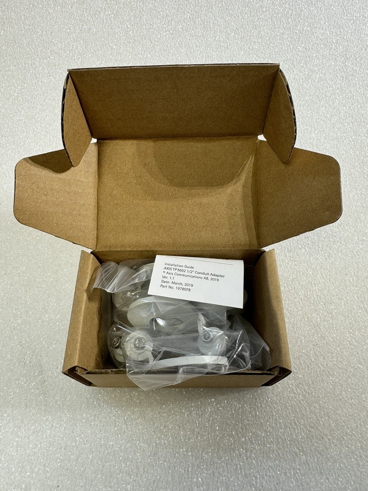 AXIS TP3602 Conduit 1/2" Adapter Security Network Camera System Accessories Part