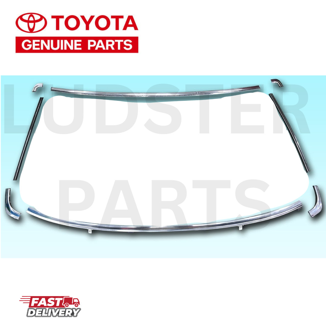 1984-1989 Toyota Pickup Toyota 4Runner NEW OEM GENUINE WINDSHIELD TRIM