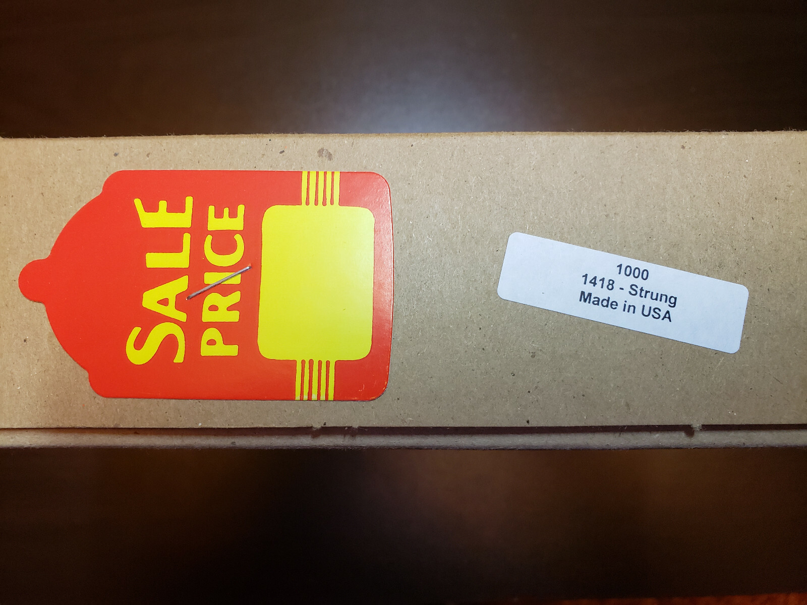 1000 Sale Price Red Yellow Tags With String Large Merchandise Garment Coupon