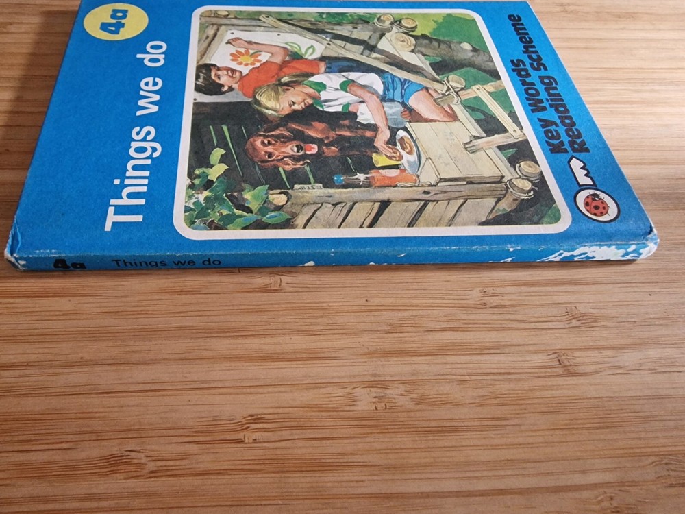 Things We Do-Key Words A4 - 1964 / Ladybird Hardback Book