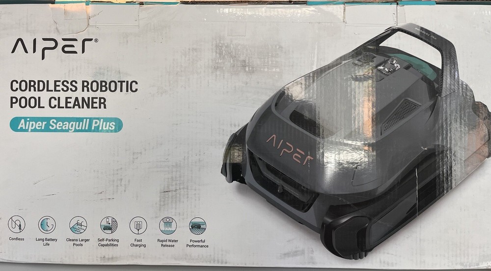 Aiper Seagull Plus Cordless Pool Vacuum Robotic Pool Cleaner