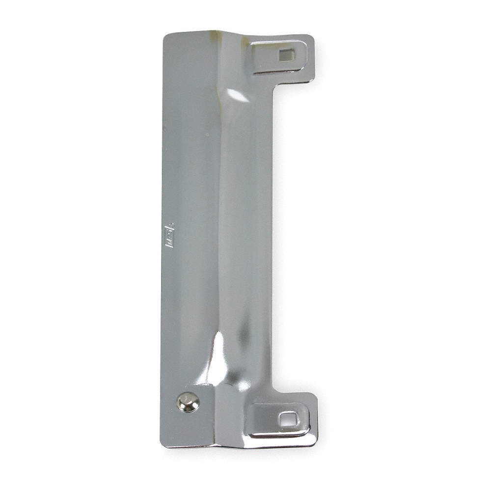 GRAINGER APPROVED 2MDH9 Universal Latch Guard, Chrome 2MDH9