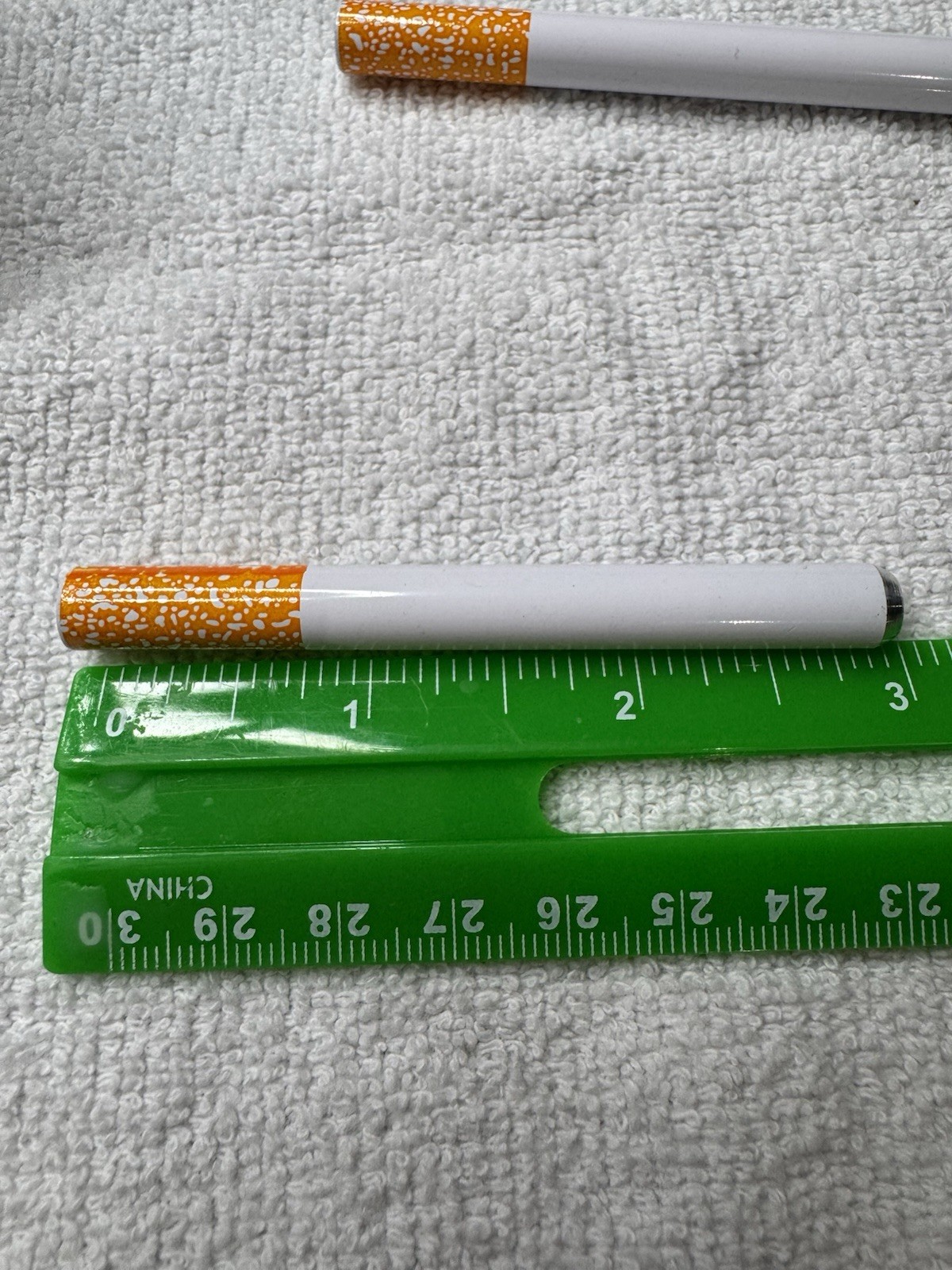 New 2 Novelty Fake Cigarette Bubble Blower Non Smoker Break time Funny Effective