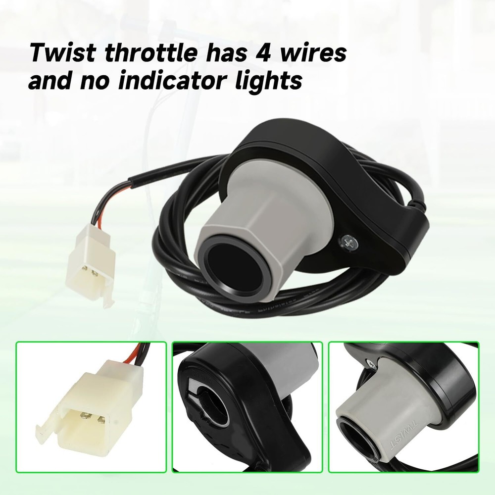 24V Controller and Throttle Grip Kit For Razor E200 E300 MX350 Electric Scooter