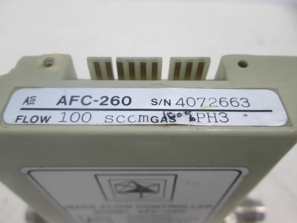 ASM, AFC-260, Mass Flow Controller, 100 SCCM, PH3, Used