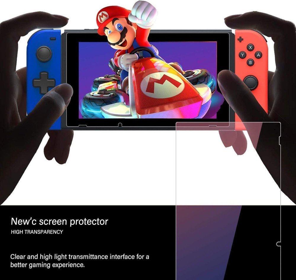3 Pack Nintendo Switch Screen Protector Ultra Resistant