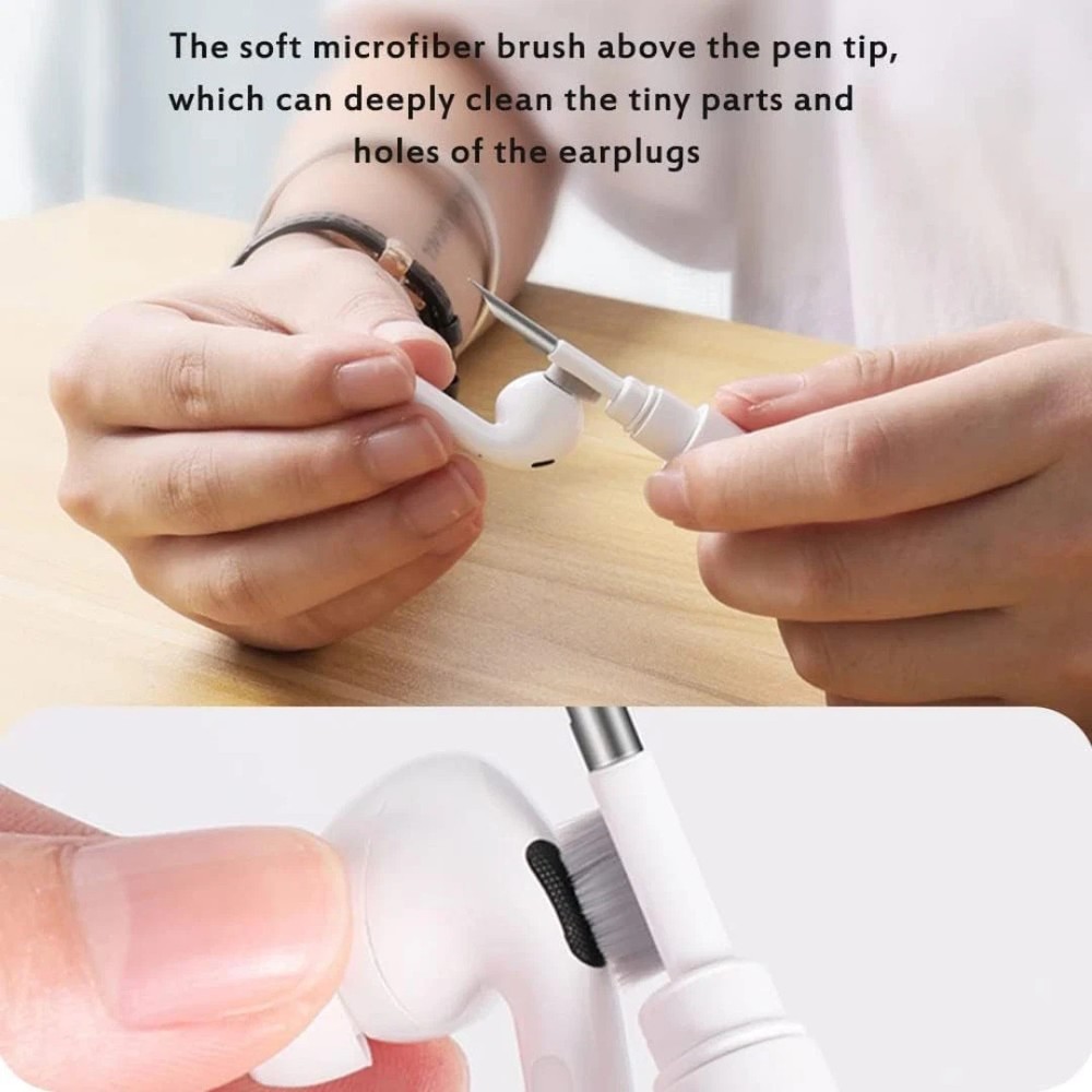 2-In-1 Cleaner Kit for Airpod iPhone Cleaning Kit Multi-Function Airpod Cleaner