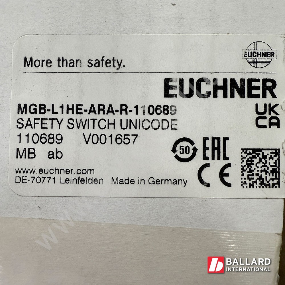 EUCHNER MGB-L1HE-ARA-R-110689 Multifunctional Gate Box