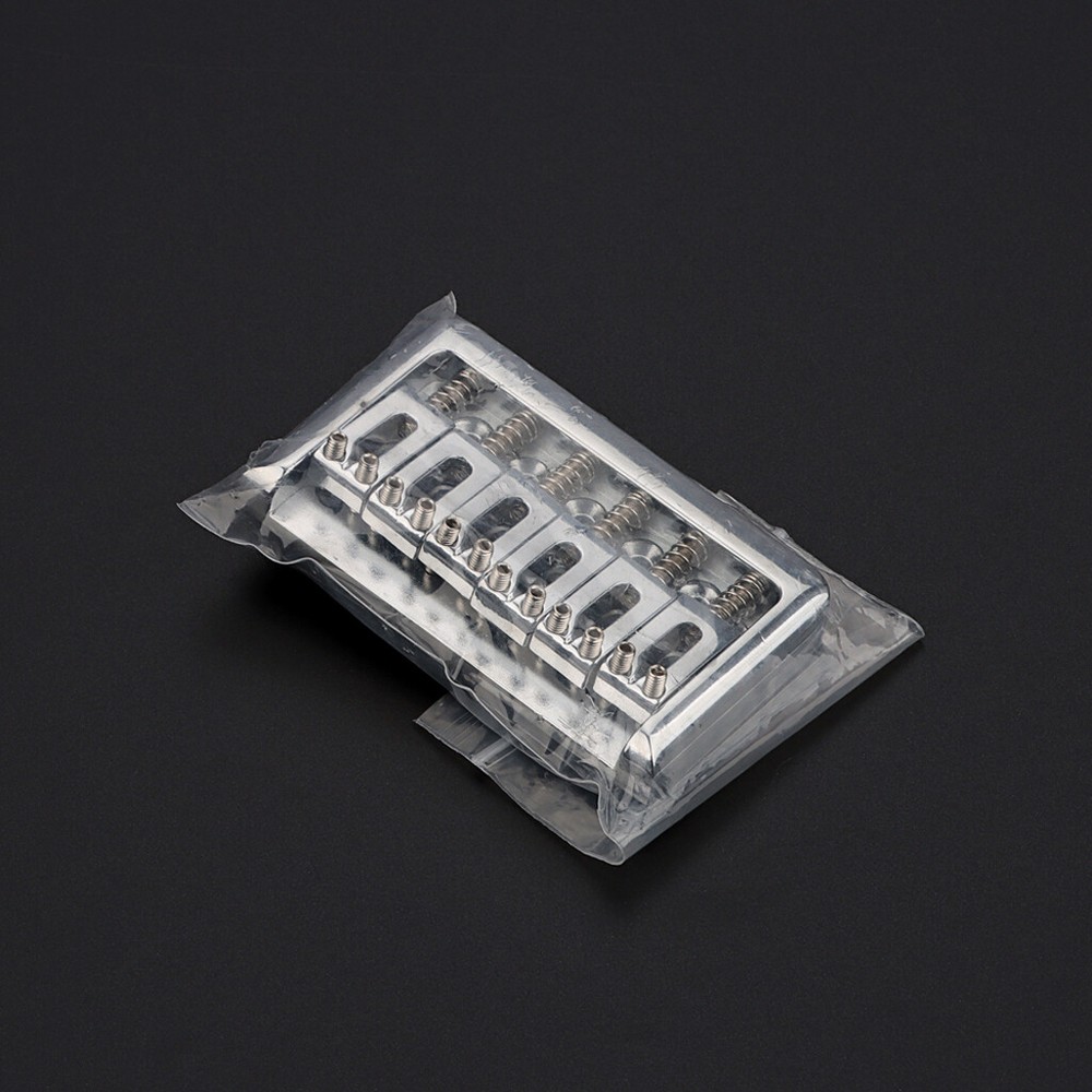 6 String Hardtail Fixed Guitar Bridge for Telecaster Tele TL ST with Wrench