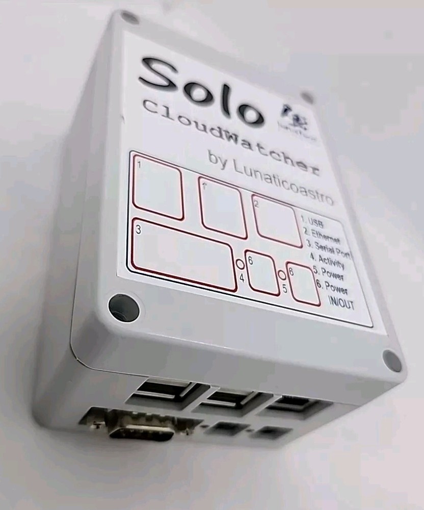 NEW Lunatico Astronomia Solo CloudWatcher