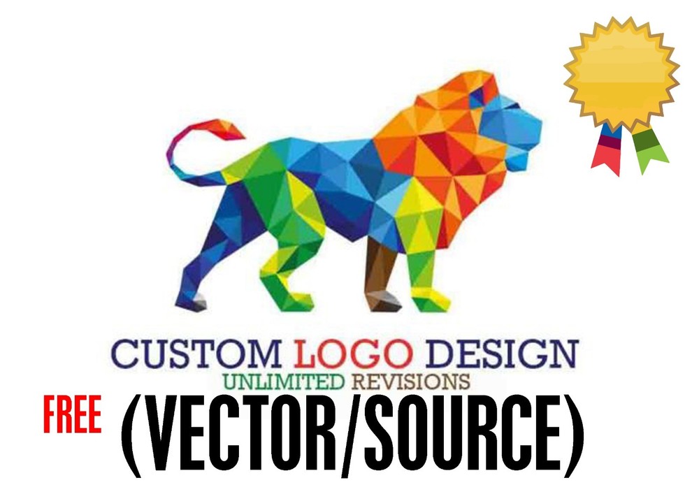 PROFESSIONAL CUSTOM LOGO DESIGN + UNLIMITED REVISION + VECTOR FILE