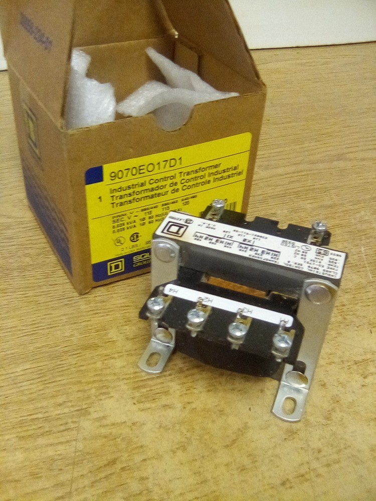 Square D 9080EO17D1 Industrial Control Transformer