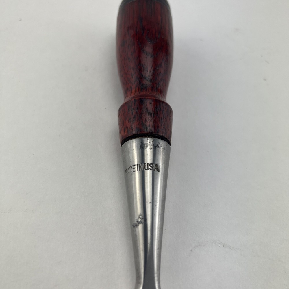 Stanley Made In USA 7/8'' Bevel Edge Socket Chisel No.750 Style Paring Chisel