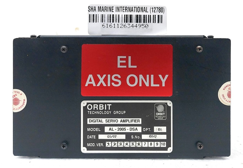 Orbit Technology Group AL-2005-DSA-01 Digital Servo Amplifier