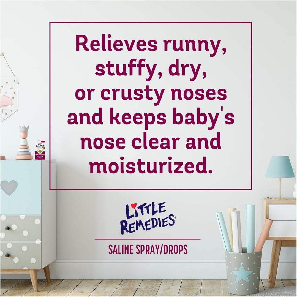 Noses Saline Spray Drops, 1 Fl Oz