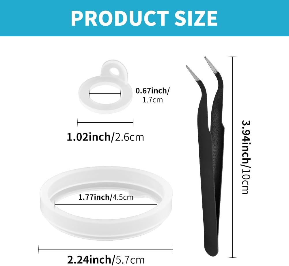 17pcs Water Bottle Lid Replacement, Silicone Water Bottle O Rings, Gasket Sea...