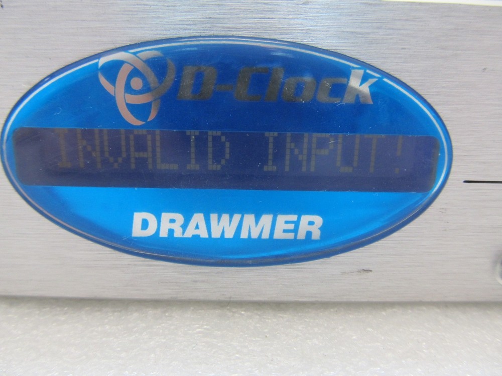Drawmer D-Clock DMS-2 Master Clock Distributor Rack Mountable