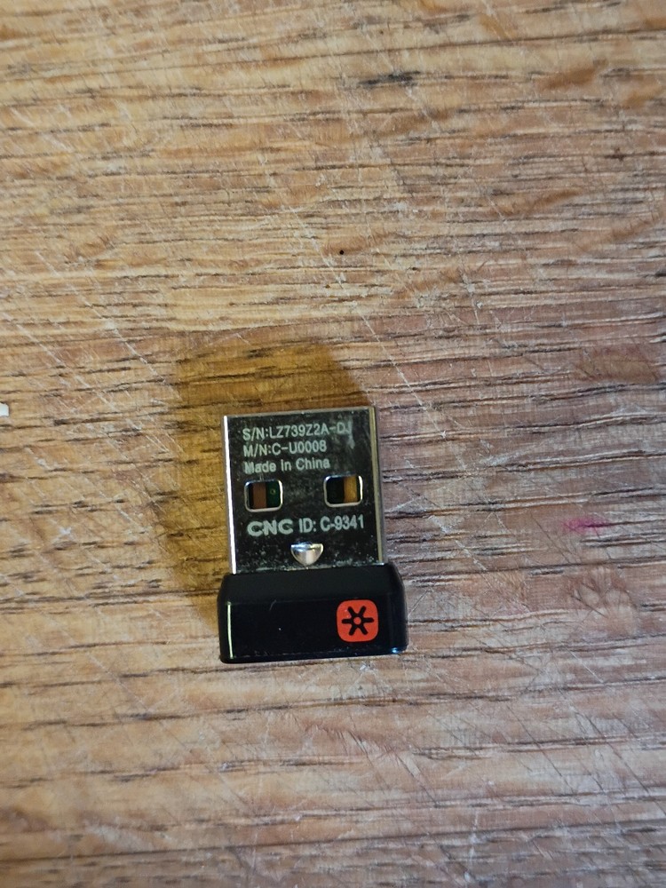 Logi Logitech C-U0008 USB Wireless Unifying Receiver Dongle