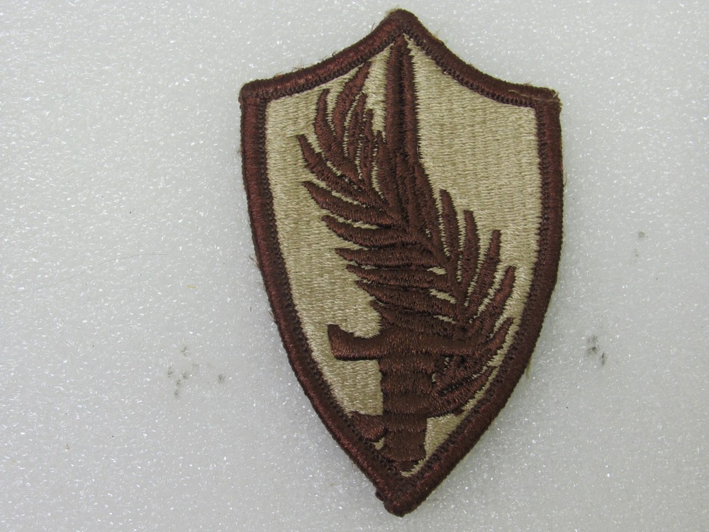 US Army Central Command USCENTCOM Subdued Desert Sew On Uniform Shoulder Patch