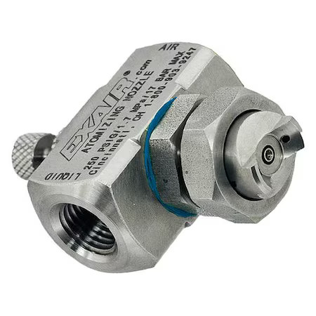 Exair Ef1010ss Atomizing Spray Nozzle, 1 To 3.8 Gph