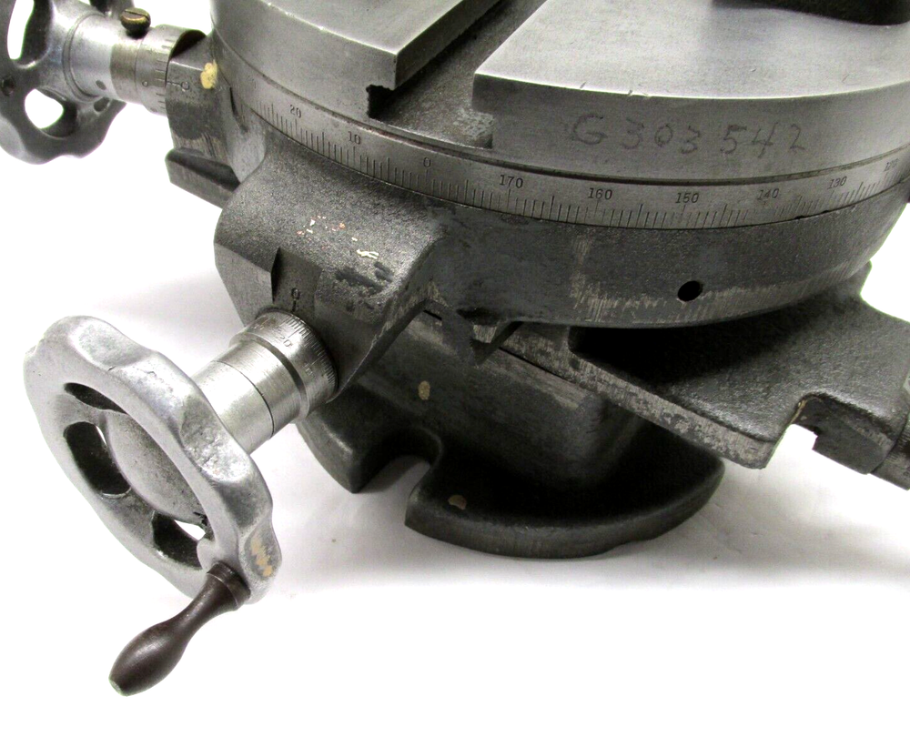 CRAFTSMAN 8" HORIZONTAL X&Y AXIS CROSS SLIDE ROTARY TABLE