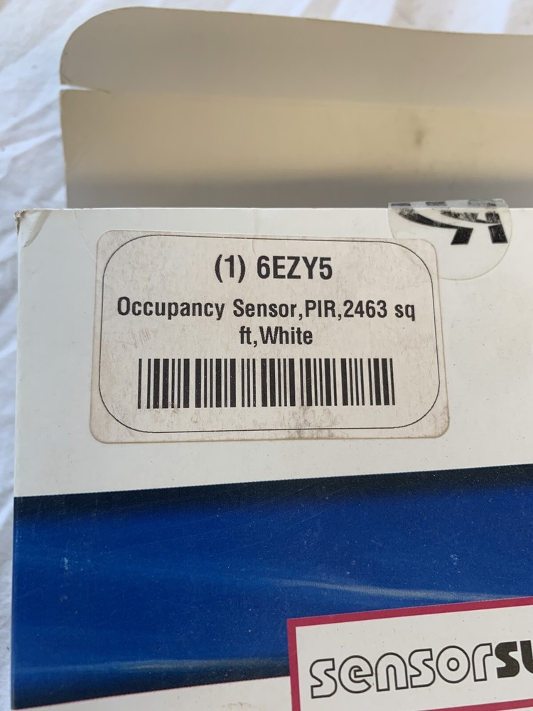 SENSOR SWITCH Occupancy Sensor: Hard Wired, Ceiling, 2,463 sq ft Coverage