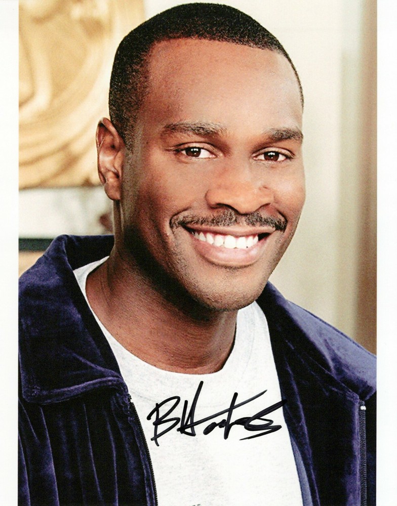 Brian Hooks head shot autographed photo signed 8x10 #1