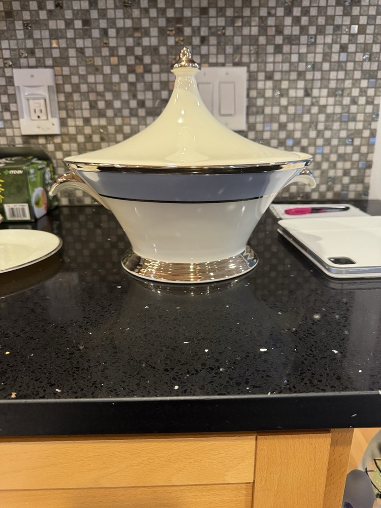 Lenox Blue Frost Casserole