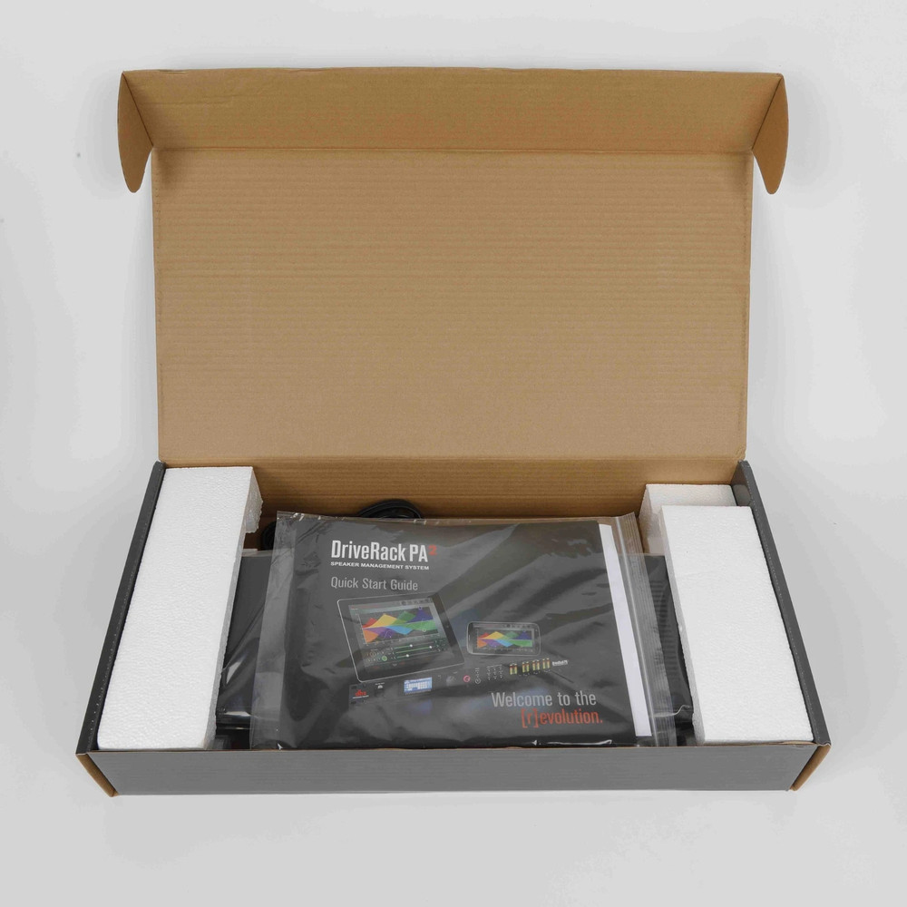 Loudspeaker Management System Processor W/Display USB for DBX DriveRack PA2 US