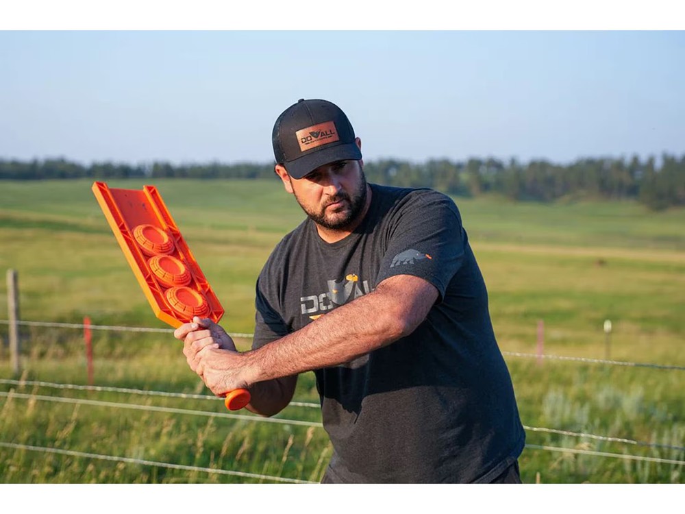Do-All Triple Clay Hand Held Clay Target Thrower