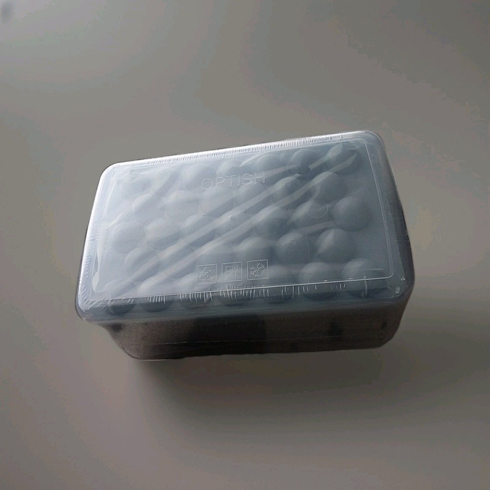 3 Pack Ice Trays For Freezer Makes Rounded Ice Cubes