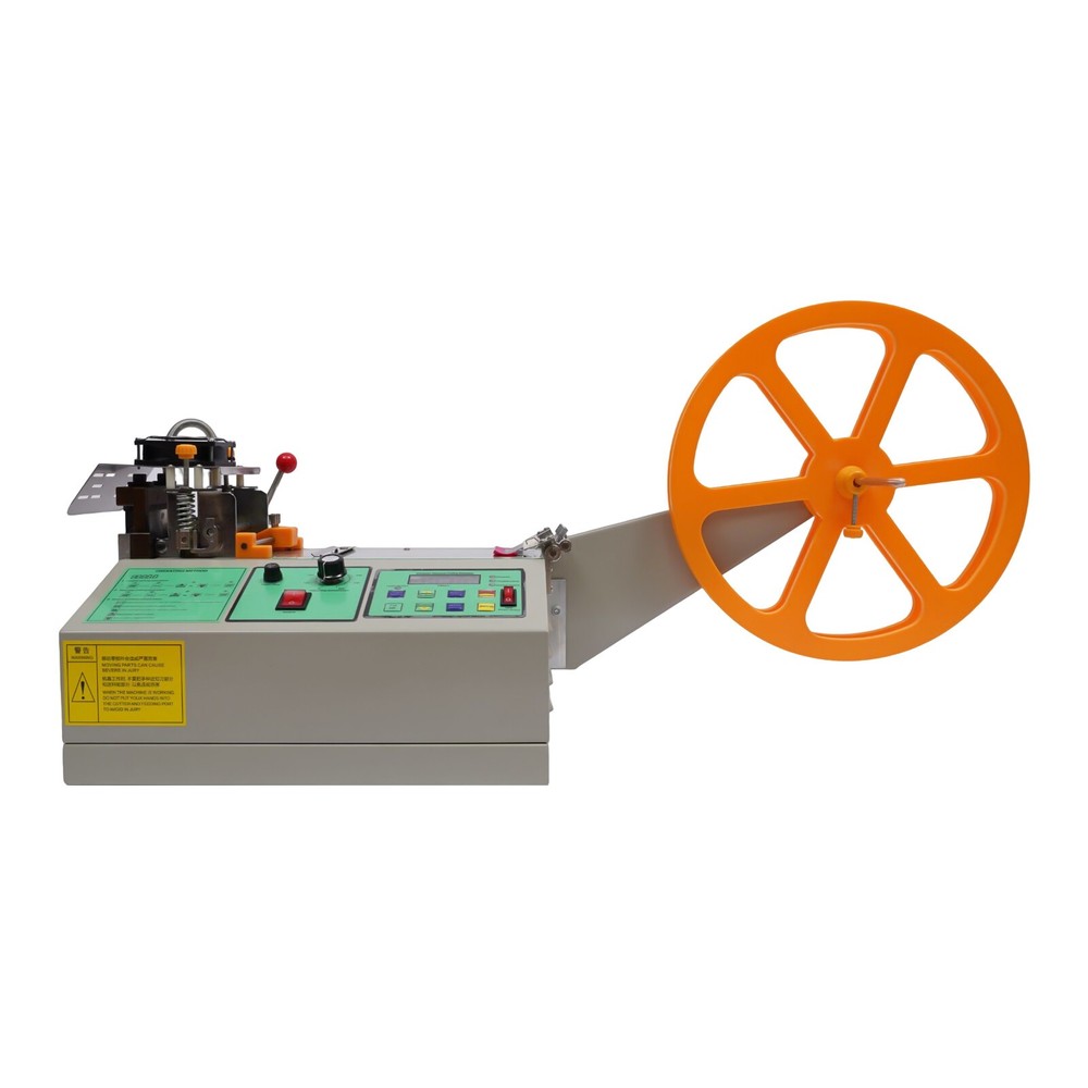 Automatic Hot & Cold Strip Cutter Webbing Textile Ribbon Zipper Cutting Machine