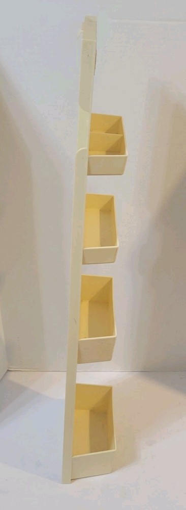Rare Vintage Spaulding Storage Shelf Plastic 35"x8"