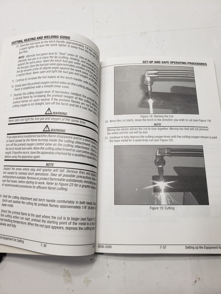 Victor Cutting, Heating & Welding Guide For Oxy Fuel Welding Torch Equipment