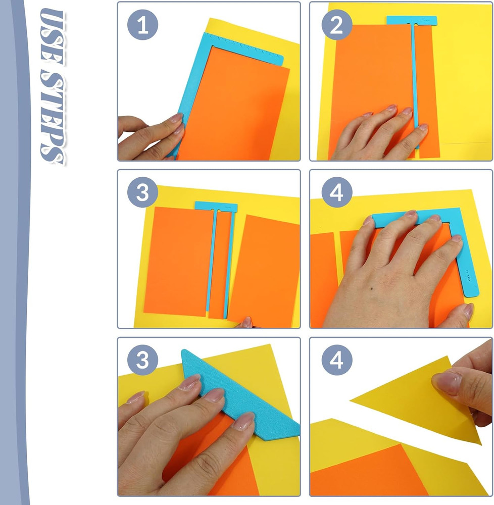 5 Pack Bookbinding Easy Scrapbooking Tools, Durable Starter Binding Kits with T