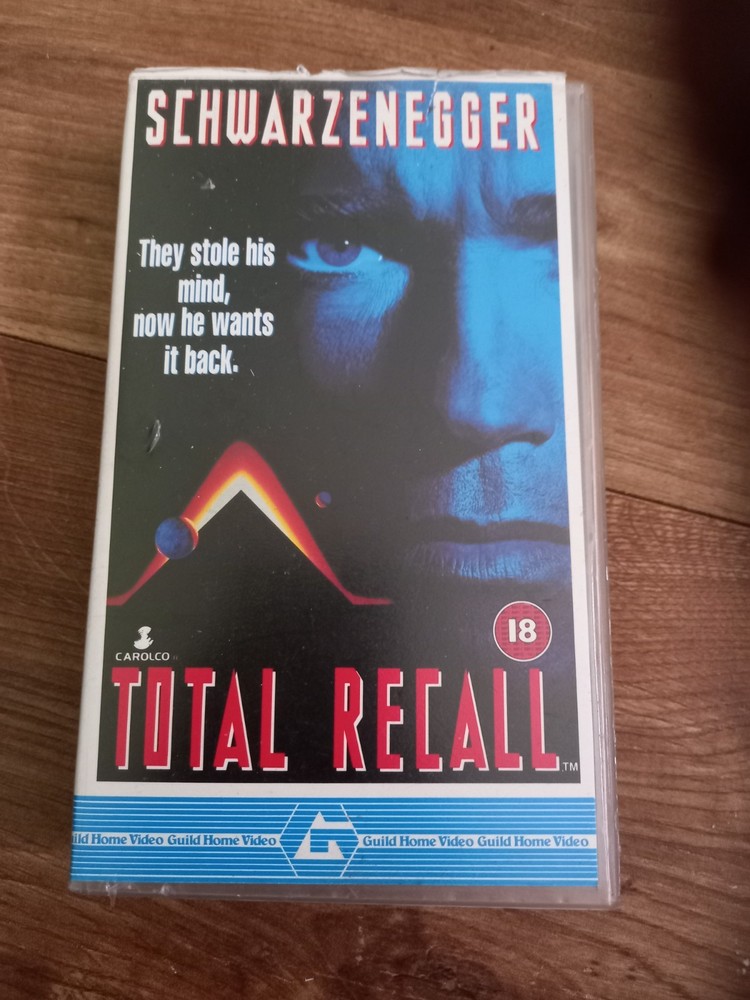 Total Recall, VHS video