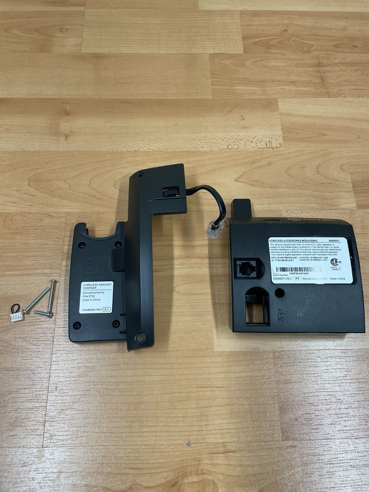 Mitel 56008569A Cordless Headset Charging Cradle with 50005521 Module