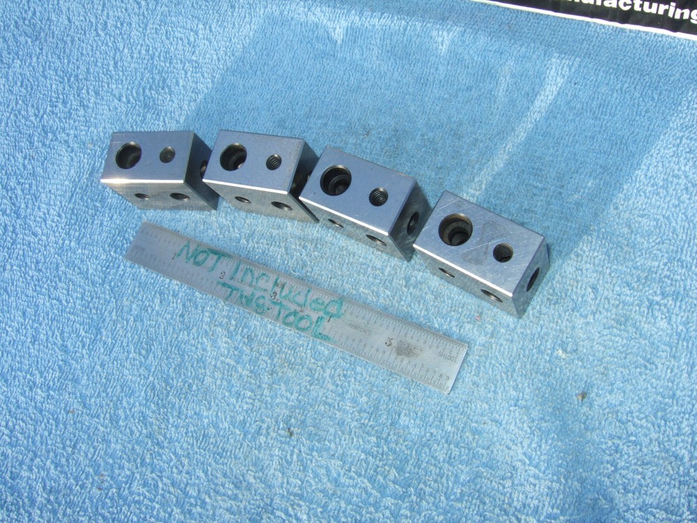 MOORE TOOL Co. BLOCKS (4) BLOCKS PARALLELS TOOLMAKER MACHINIST INSPECTION set A