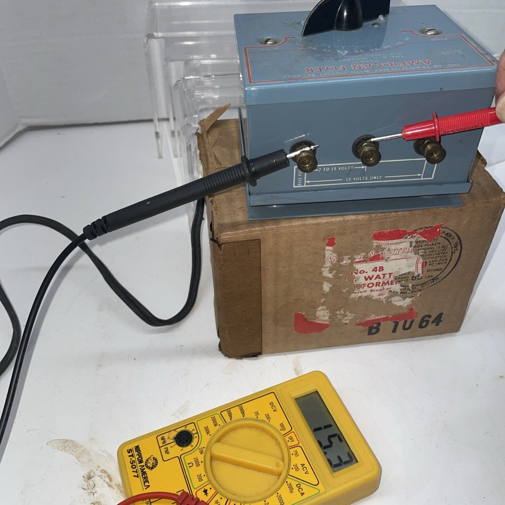American Flyer 4B Transformer Tested Clean Original Box